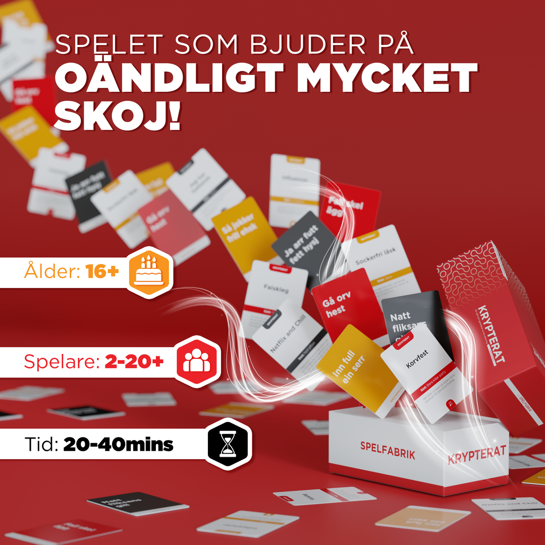 Krypterat | 400 Kort (SVENSKA)